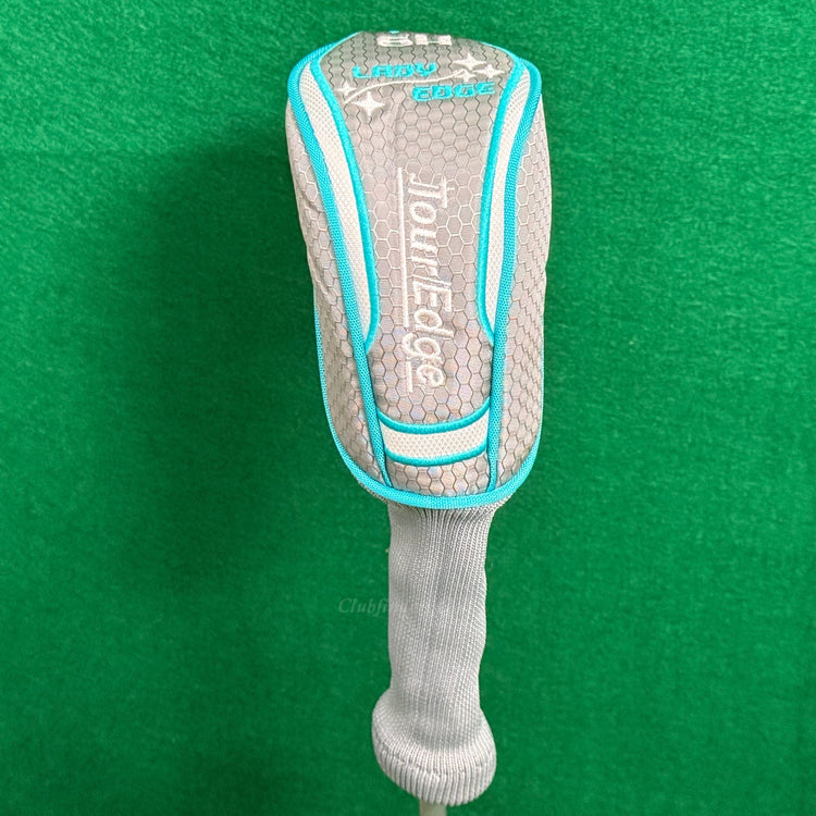NEW LH Lady Tour Edge Lady Edge 6 Hybrid Factory Graphite Ladies w/ HC