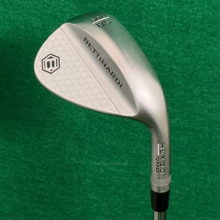 Bettinardi HLX 3.0 Forged Chrome 58-10C 58° Lob Wedge Stepped Steel Wedge Flex
