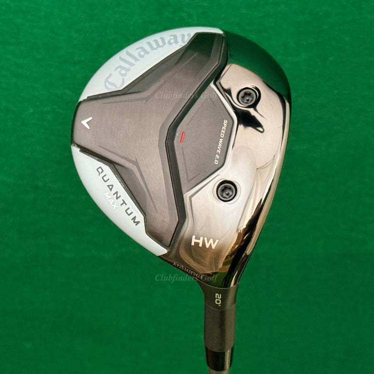 Callaway '26 Quantum Max 20° Fairway Heaven Wood Denali 60G 5.5 Regular
