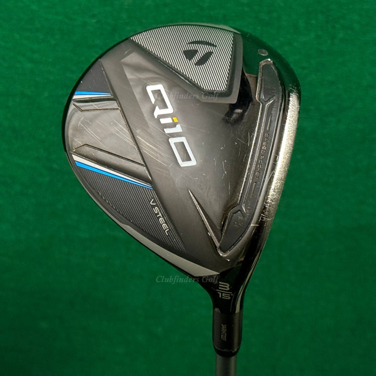 TaylorMade Qi10 15° Fairway 3 Wood Fujikura Air Speeder 50-R Graphite Regular