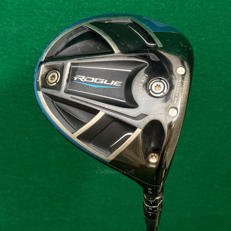 Callaway Rogue Sub Zero 9° Driver Project X HZRDUS Yellow 6.5 Extra Stiff