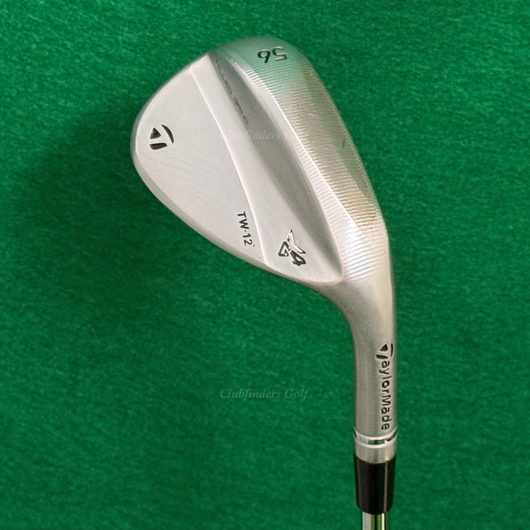TaylorMade Milled Grind 4 MG4 Chrome 56-TW12 56° Sand Wedge Stepped Wedge Flex