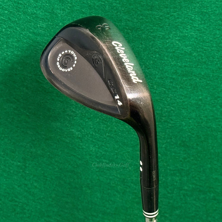 Cleveland CG14 Black Pearl 56-14 56° Sand Wedge Cleveland Traction Wedge Flex