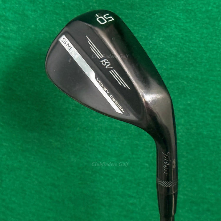 Titleist Vokey SM10 Black Vapor 50-8F 50° Gap Wedge Vokey Design Wedge Flex