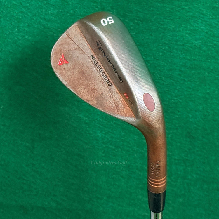 TaylorMade Milled Grind Raw 50-SB9 50° Gap Wedge DG S400 TI Steel Stiff