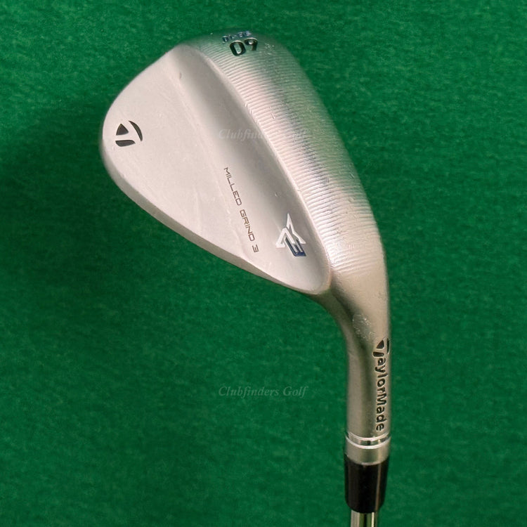 TaylorMade Milled Grind 3 MG3 Chrome 60-SB10 60° Lob Wedge DG S200 Steel Stiff