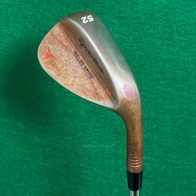 TaylorMade Milled Grind Raw 52-SB9 52° Gap Wedge DG S400 TI Steel Stiff