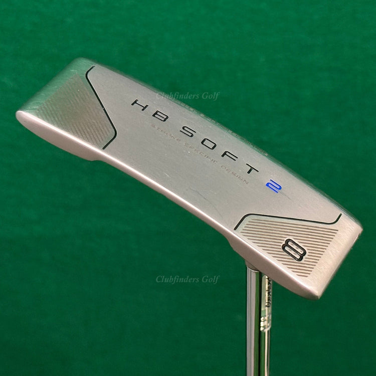 Cleveland HB SOFT 2 #8 Milled 35" Slant-Neck Wide Blade Putter Golf Club w/ HC