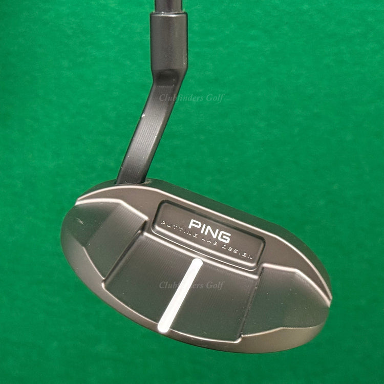Ping PLD OSLO 3 Gunmetal Milled 35" Flow-Neck Mallet Putter Golf Club