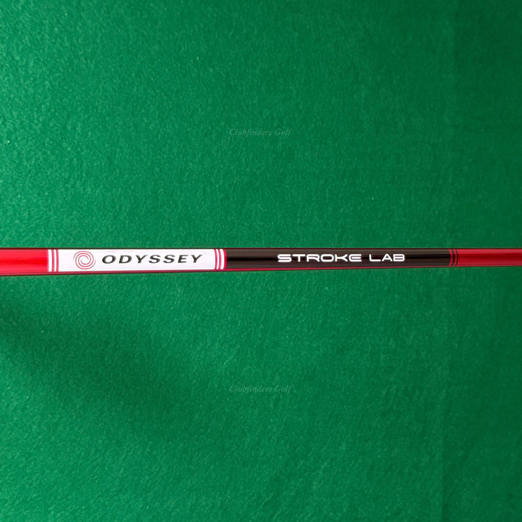 Odyssey Eleven S 35" Slant-Neck Mallet Putter Golf Club w/ Stroke Lab Red