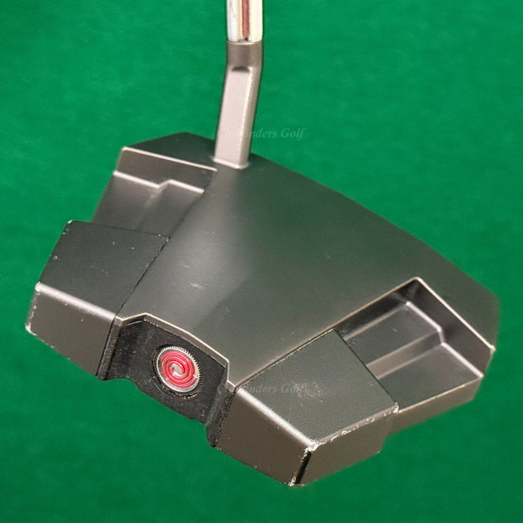 Odyssey Eleven S 35" Slant-Neck Mallet Putter Golf Club w/ Stroke Lab Red