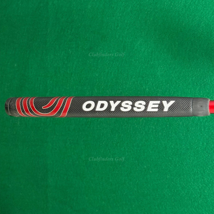Odyssey Eleven S 35" Slant-Neck Mallet Putter Golf Club w/ Stroke Lab Red
