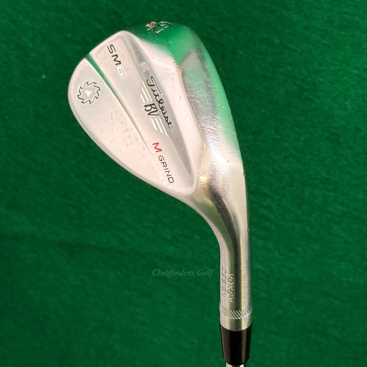 Titleist Vokey SM6 Tour Chrome 62-8M 62° Lob Wedge Vokey Design Steel Wedge Flex