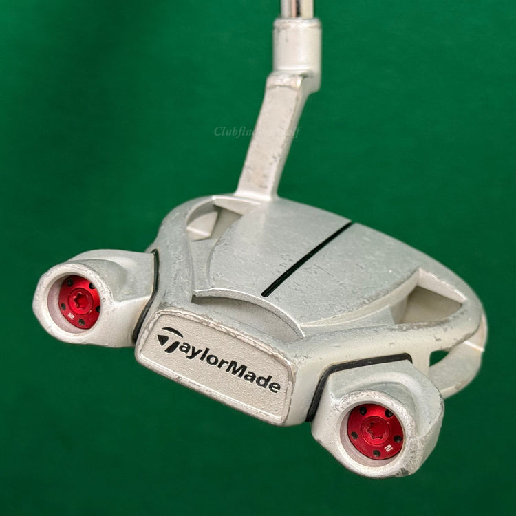 TaylorMade Spider Tour Diamond Silver 36" L-Neck Mallet Putter w/ Stability