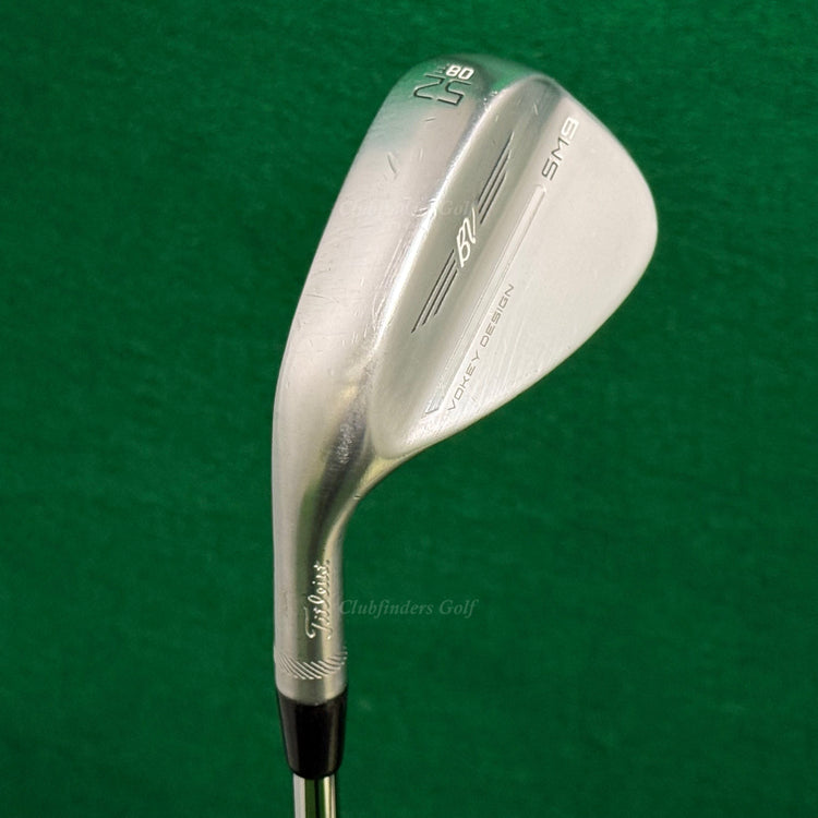 LH Titleist Vokey SM9 Tour Chrome 52-8F 52° Gap Wedge Vokey Design Wedge Flex
