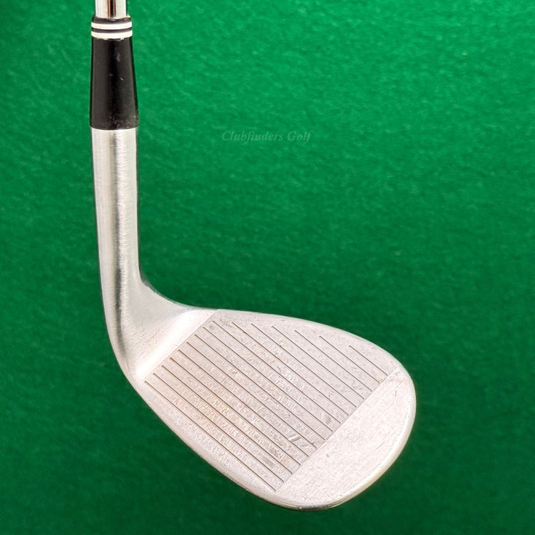 LH Cleveland CG10 CMM Chrome 58° Lob Wedge Dynamic Gold Steel Wedge Flex