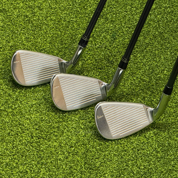 TaylorMade r7 cgb RAC 5-PW,SW Iron Set Factory R7-55 Hyper Lite Graphite Regular