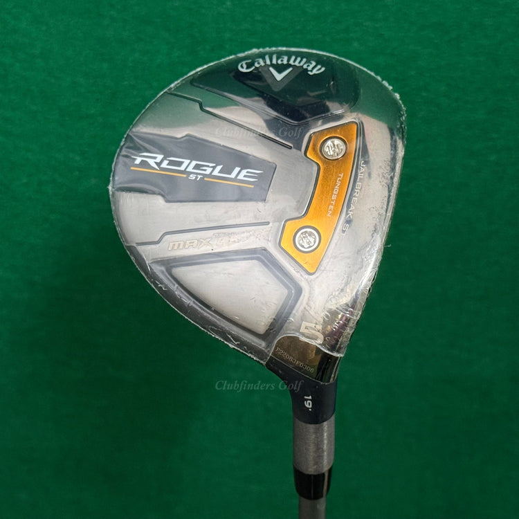 NEW Callaway Rogue ST MAX D 19° Fairway 5 Wood Air Speeder 50-R Graphite Regular