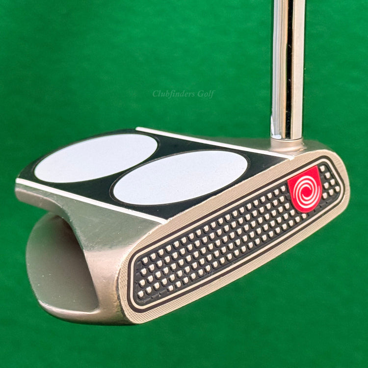 Odyssey 2024 Microhinge 2-Ball 35" Double-Bend Mallet Putter Golf Club w/ HC