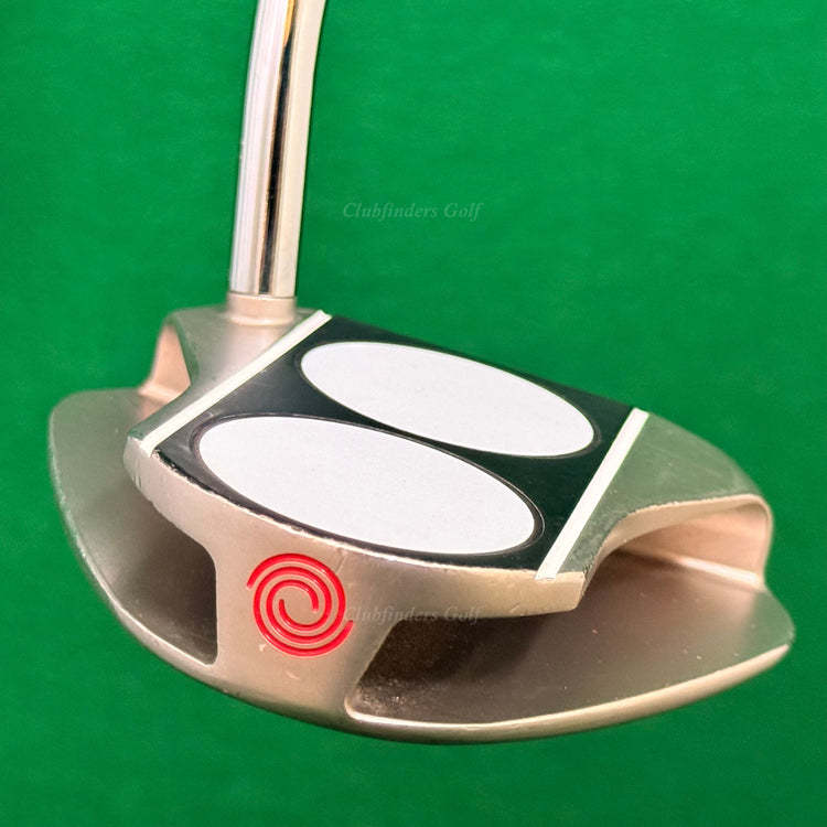 Odyssey 2024 Microhinge 2-Ball 35" Double-Bend Mallet Putter Golf Club w/ HC