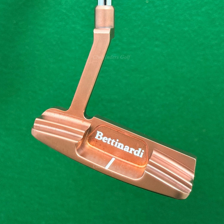 Bettinardi 2023 Queen B #15 Caramel Copper PVD 35.25" Putter Golf Club W/ HC