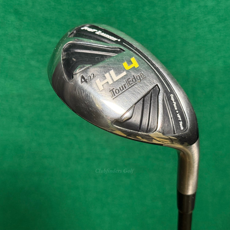 Tour Edge HL4 Hot Launch 4 22° 4 Hybrid KBS Tour Graphite Iron 60 Seniors