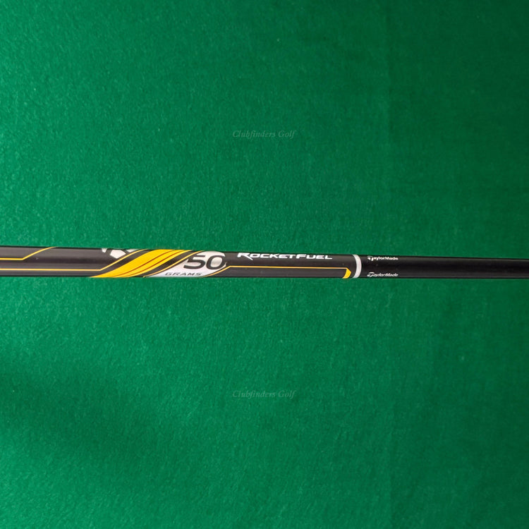 LH TaylorMade RBZ Stage 2 10.5° Driver RocketFuel 50-R Graphite Regular *DENT*