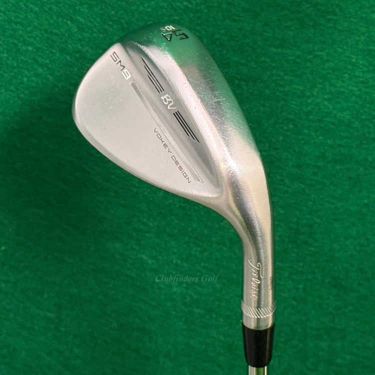 Titleist Vokey SM9 Chrome 54-10S 54° Sand Wedge Vokey Desgin Steel Wedge Flex