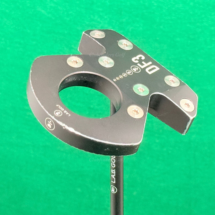 LAB Golf DF3 CB Custom Black 38" CS Mallet Putter LAB Golf x ACCRA Black w/ HC