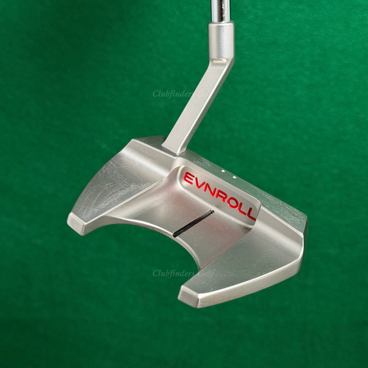 Guerin Rife EVNROLL Model ER5v Midlock Hatchback 34" Long-Slant Putter w/HC