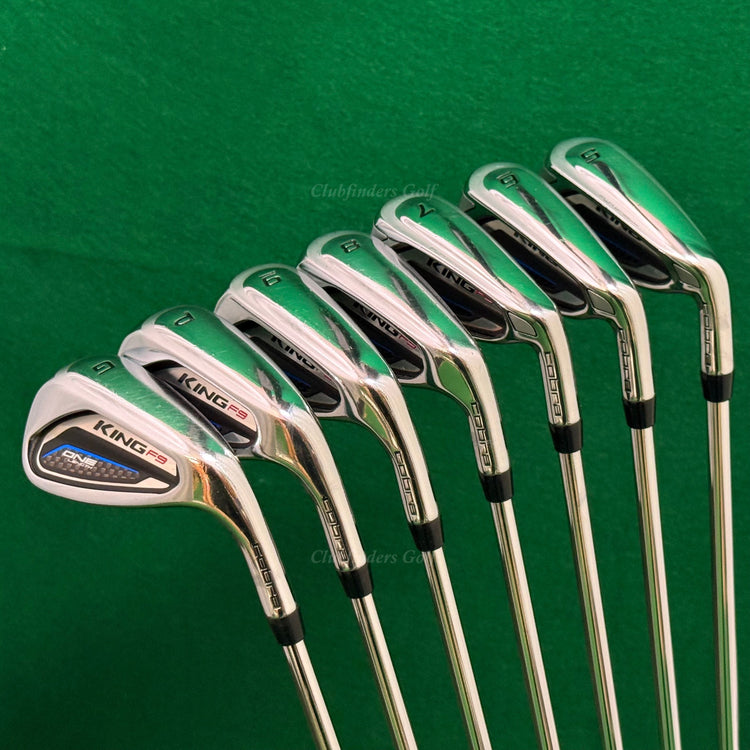Cobra King F9 One Length 5-GW Iron Set KBS Tour 110 Steel Regular