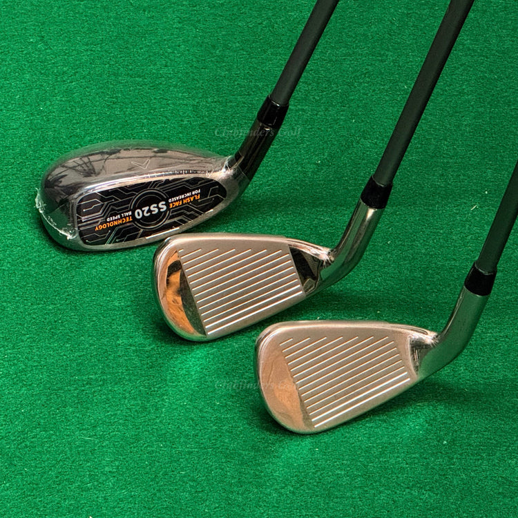 Callaway Mavrik 5H,6-SW Iron Set Catalyst 55 5.0 Graphite Seniors w/HC *Read*