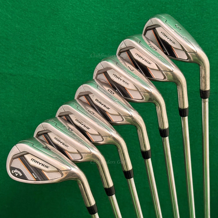 Callaway Mavrik Max 5-AW Iron Set KBS Max 80 Steel Regular