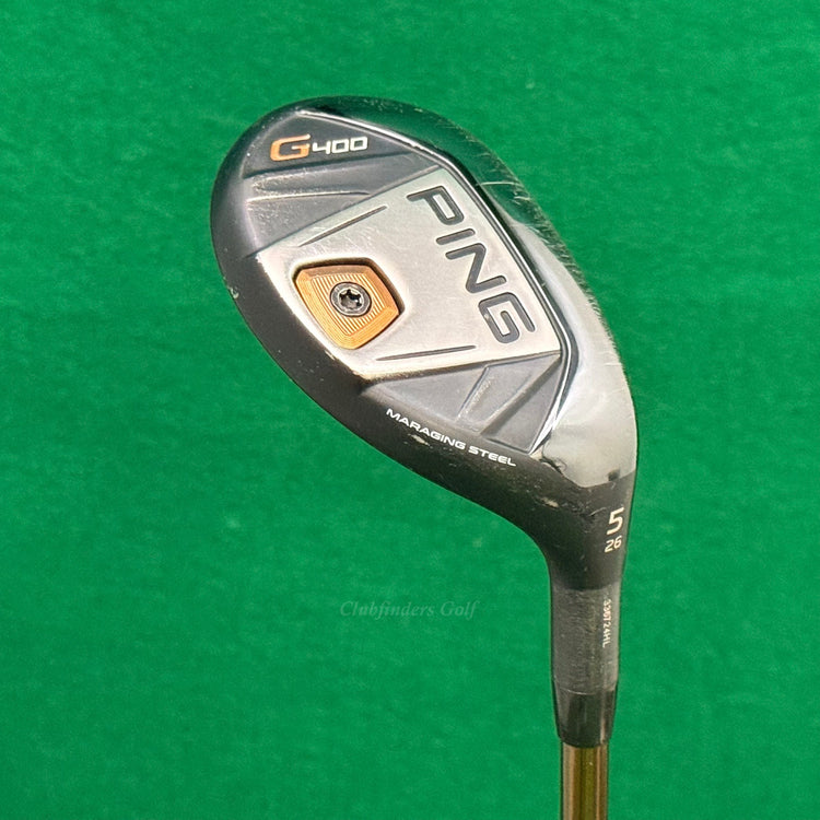 Ping G400 26° 5 Hybrid Ping Alta CB 70-SR Graphite Seniors