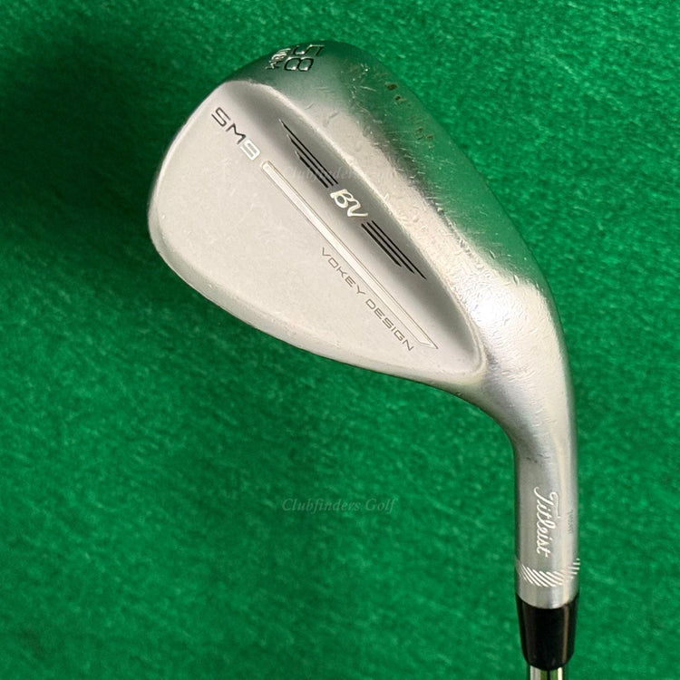 Titleist Vokey SM9 Chrome 58-8M 58° Lob Wedge Vokey Design Steel Wedge Flex