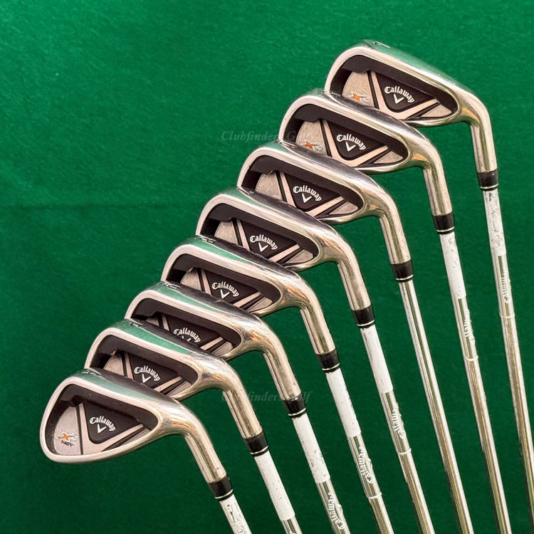 Callaway X2 Hot 4-AW Iron Set True Temper Speed Step 85 Steel Regular