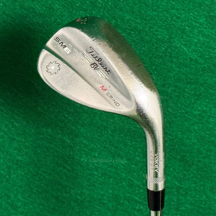 Titleist Vokey SM6 Chrome 58-8M 58° Lob Wedge Dynamic Gold 120 S300 Steel Stiff
