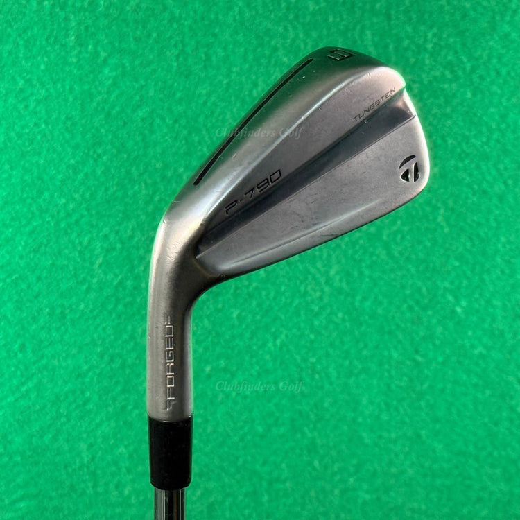 LH TaylorMade P-790 2023 Forged Single 6 Iron Dynamic Gold 105 S300 Steel Stiff