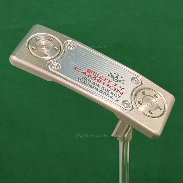 Scotty Cameron Super Select Squareback 2 L-Neck 35" Putter Titleist w/ HC