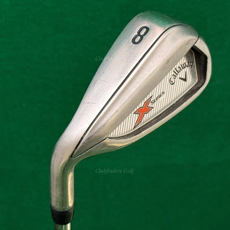 LH Callaway X Series N415 Single 8 Iron Callaway X Series N415 Steel Uniflex