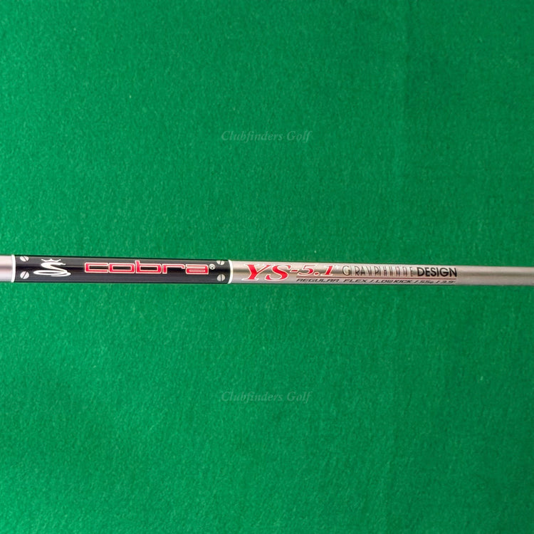 LH King Cobra S9 2008 Single 6 Iron Graphite Design YS-5.1+ 55g Graphite Regular