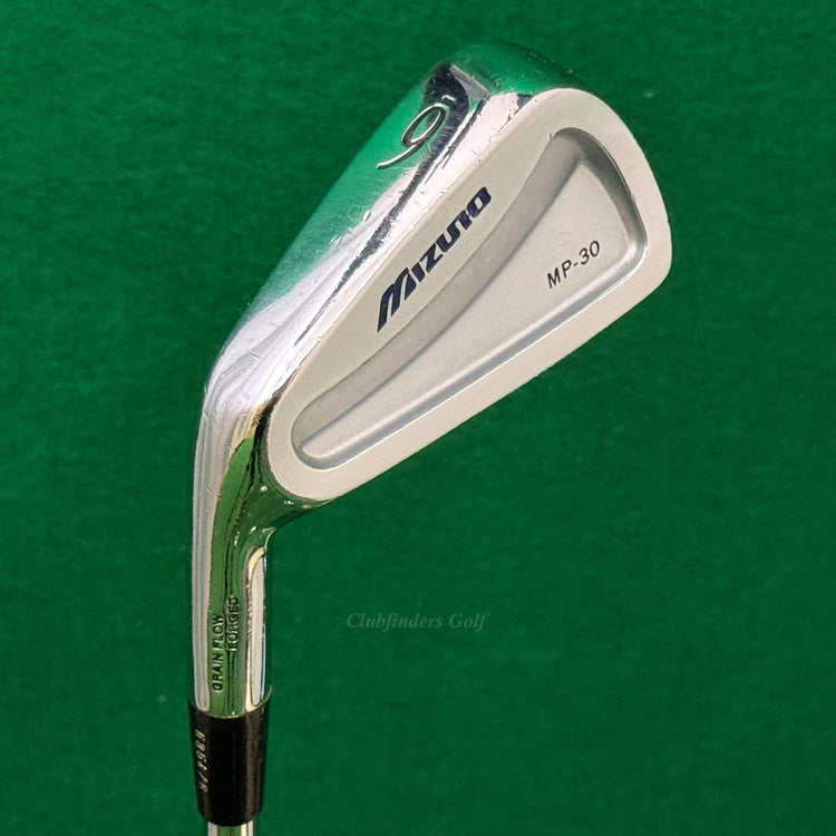 LH Mizuno MP-30 Forged Single 6 Iron True Temper Dynamic Gold R300 Steel Regular