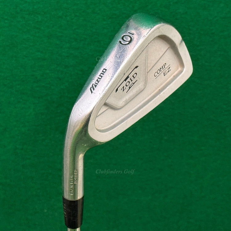 LH Mizuno T-Zoid Comp EZ Forged Single 6 Iron TT Gold Plus Sensicore S300 Stiff