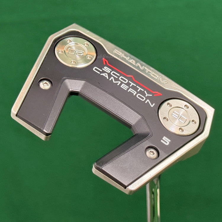 Scotty Cameron 2026 Phantom 5 35" Double-Bend Mallet Putter Titleist