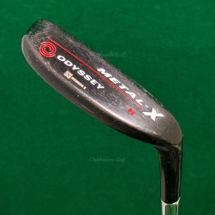 RARE Odyssey Metal-X 8 Milled Heel-Shafted Blade 33.75" Putter 8802 Napa
