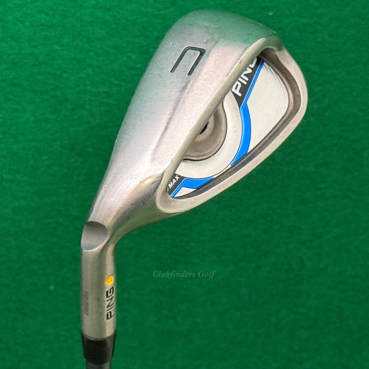 LH Ping G Max Yellow Dot UW Utility Wedge Ping CFS 65-SR Graphite Seniors