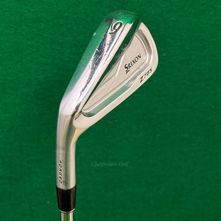 LH Srixon Z785 Forged Single 6 Iron KBS Tour 130-X Steel Extra Stiff
