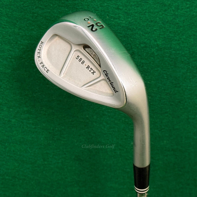 Cleveland 588 RTX Rotex Face Chrome 52-10 52° Gap Wedge Dynamic Gold Wedge Flex