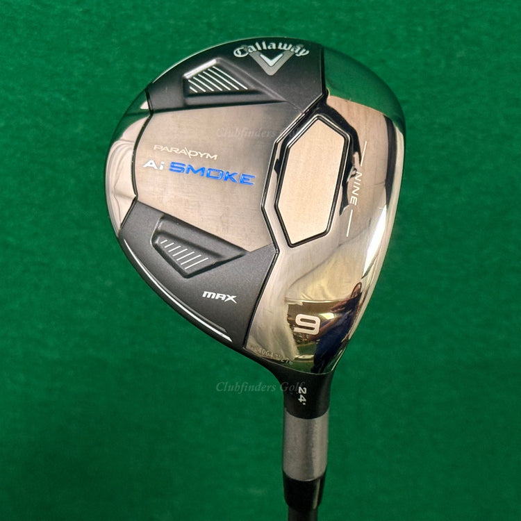 Callaway Paradym Ai Smoke Max 24° Fairway Wood 9 Cypher Fifty 5.5 Regular w/ HC