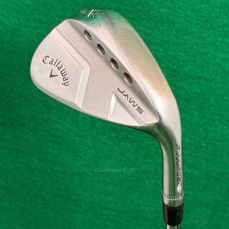 Callaway Jaws Full Toe Chrome 58-10 58° Lob Wedge DG 115 Spinner TI Wedge Flex
